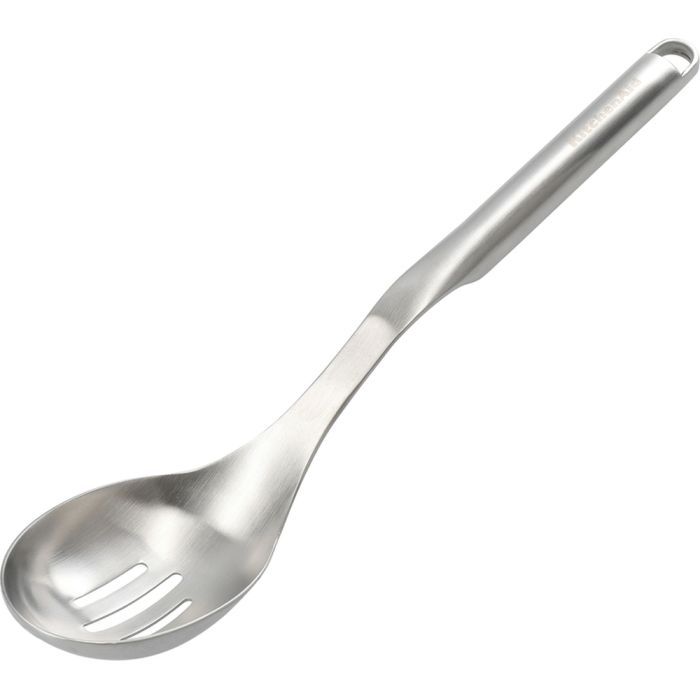 Ложка кухарська KitchenAid Premium з прорізами, 33,8 см (KMG004OHSS)