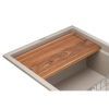 Мийка кухонна GRANADO Royal Estella terra (+ подрібнювач Algar 1000 + змішувач Ferrol inox + дозатор Redondo inox + ко (ksg0303) зображення 5