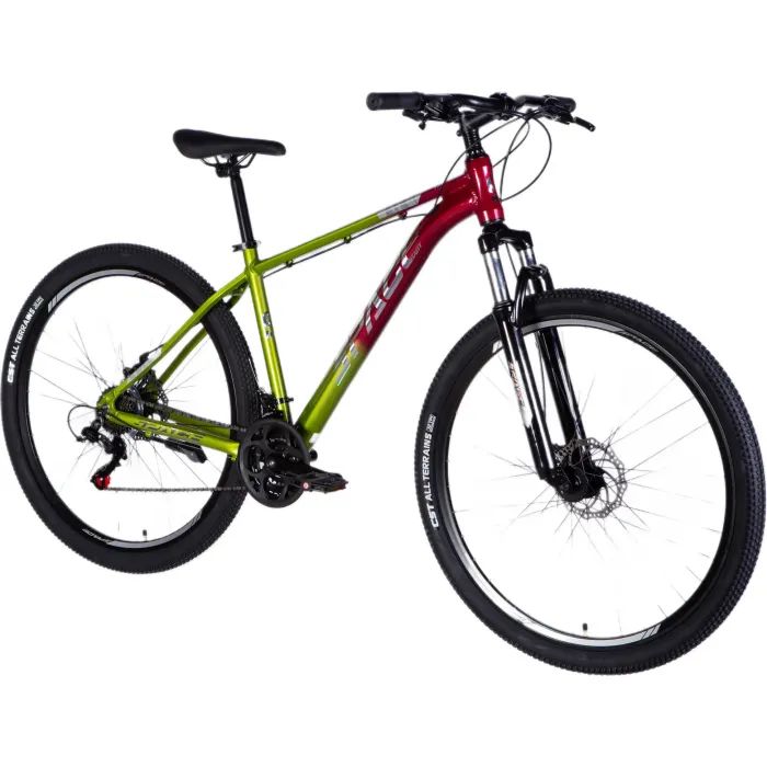 Велосипед Space 27.5" Phaeton AM DD рама-19" Al зелено-рожевий 2025 (OPS-SP-27.5-038) изображение 2