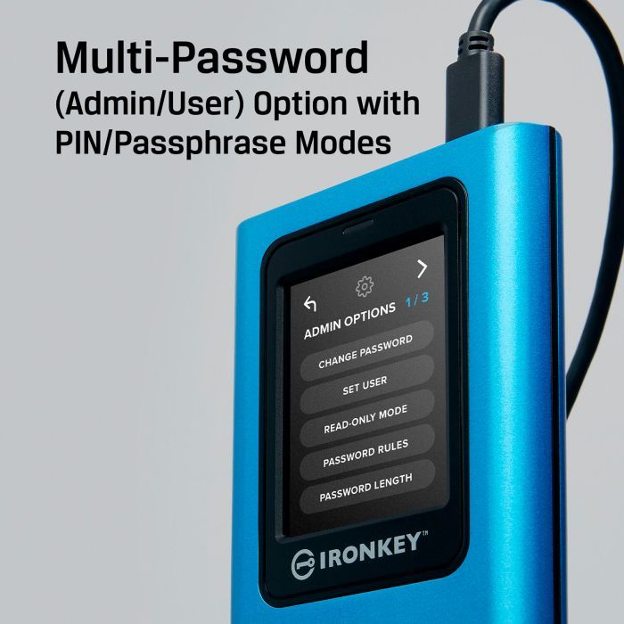 Накопитель SSD USB-C 960GB Kingston (IKVP80ES/960G) изображение 7