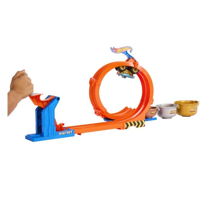 Автотрек Hot Wheels Monster Trucks Петли и трюки (JBX64) изображение 2