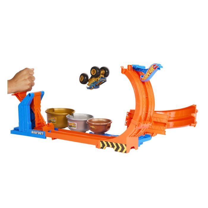 Автотрек Hot Wheels Monster Trucks Петли и трюки (JBX64) изображение 3
