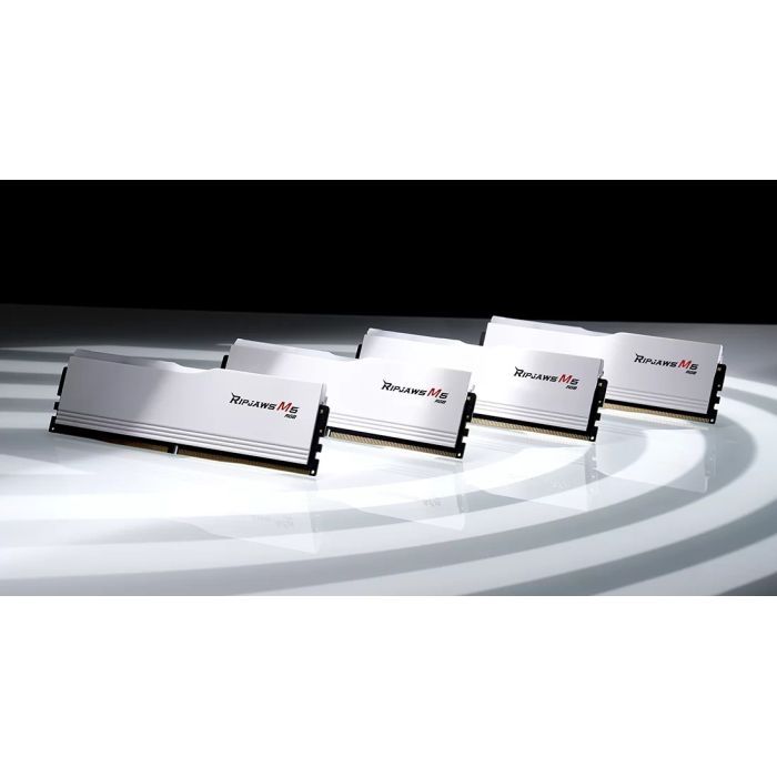 Модуль пам'яті для комп'ютера DDR5 32GB (2x16GB) 6000 MHz Ripjaws M5 RGB Matte White G.Skill (F5-6000J3238F16GX2-RM5RW) зображення 4