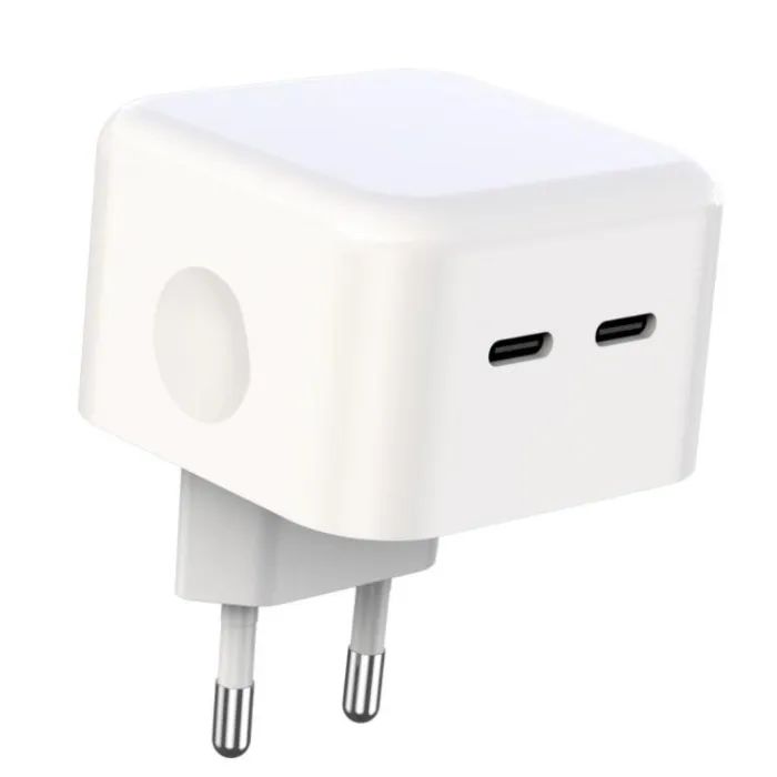Зарядное устройство XO QC 3.0 L102 35W/2 USB-C White (XO-L102-WH)