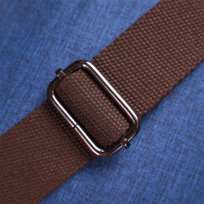 Сумка Vintage Через плечо из текстиля Синяя (22199) изображение 10