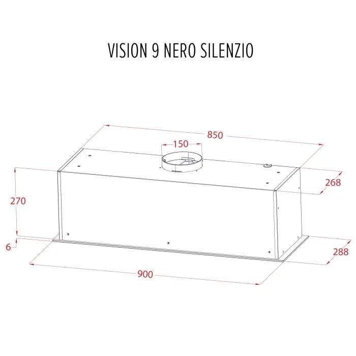 Витяжка кухонна Perfelli DESIGN VISION 9 BIANCO SILENZIO зображення 12