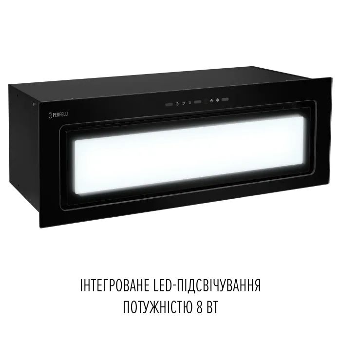 Витяжка кухонна Perfelli DESIGN VISION 9 BIANCO SILENZIO зображення 4