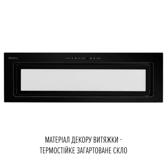Витяжка кухонна Perfelli DESIGN VISION 9 BIANCO SILENZIO зображення 5