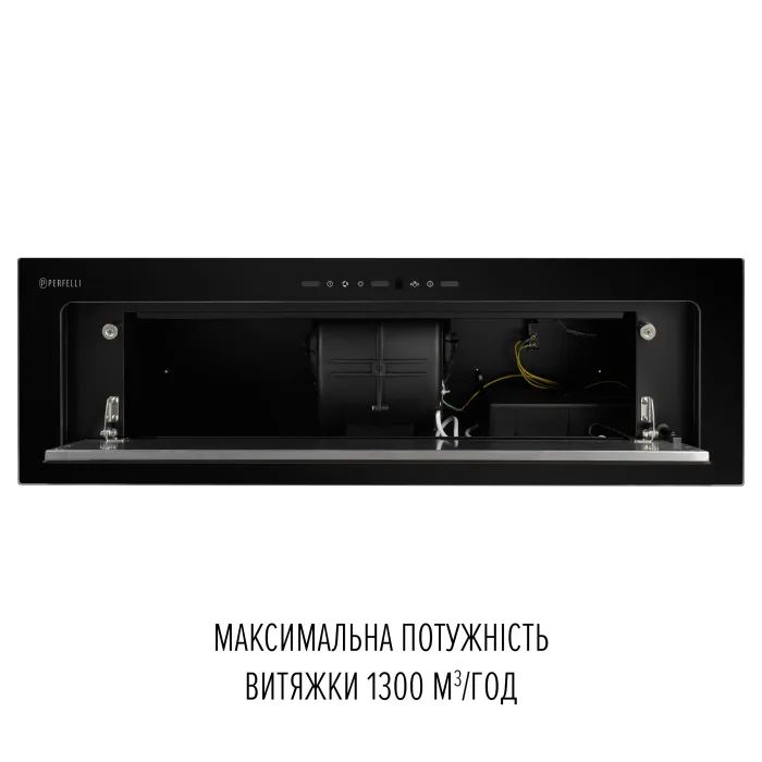 Витяжка кухонна Perfelli DESIGN VISION 9 BIANCO SILENZIO зображення 9