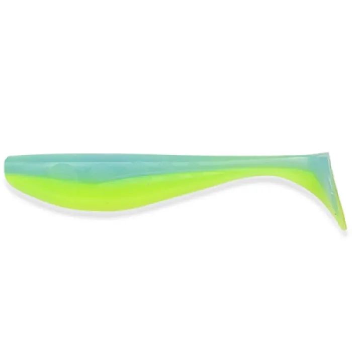 Силікон рибальський FishUP U-Shad 3" 206 - Sky/Chartreuse (9шт/уп) (1864.15.17)