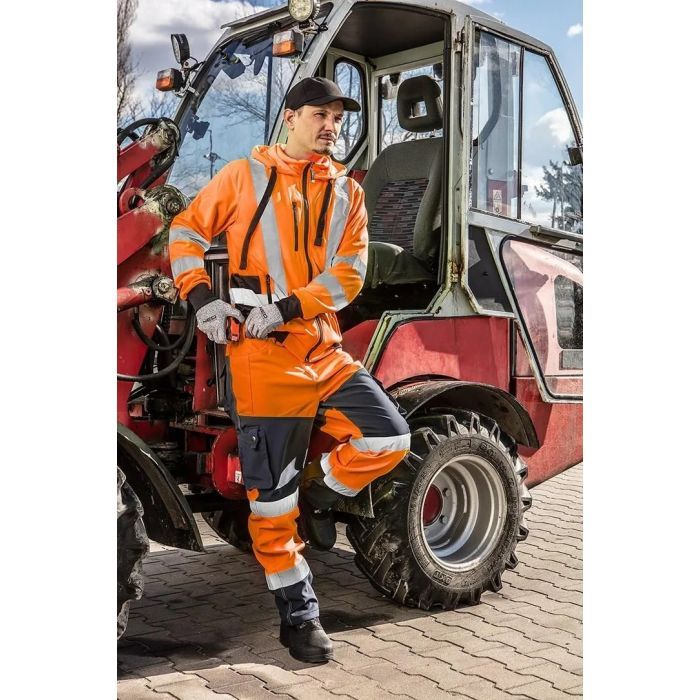 Куртка робоча Neo Tools Basic, XL(54), підвищеної видимості, полиэстер, 240 г/м2, пом (81-746-XL) зображення 2