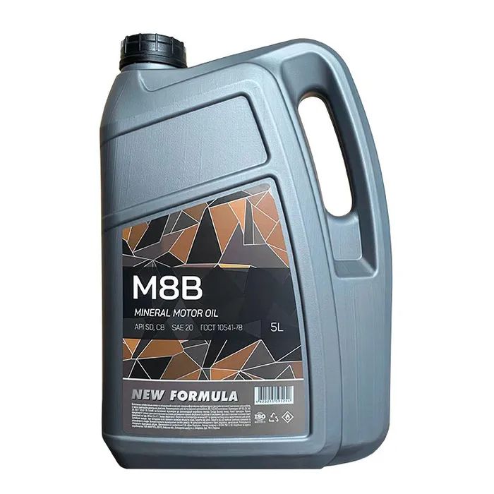 Моторное масло NEW FORMULA М8В кан. 5л ПЕ (4,5кг) (NF196261)