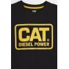 Футболка Caterpillar (CAT) 1510451-12469 чорна XL (882600845812) изображение 2
