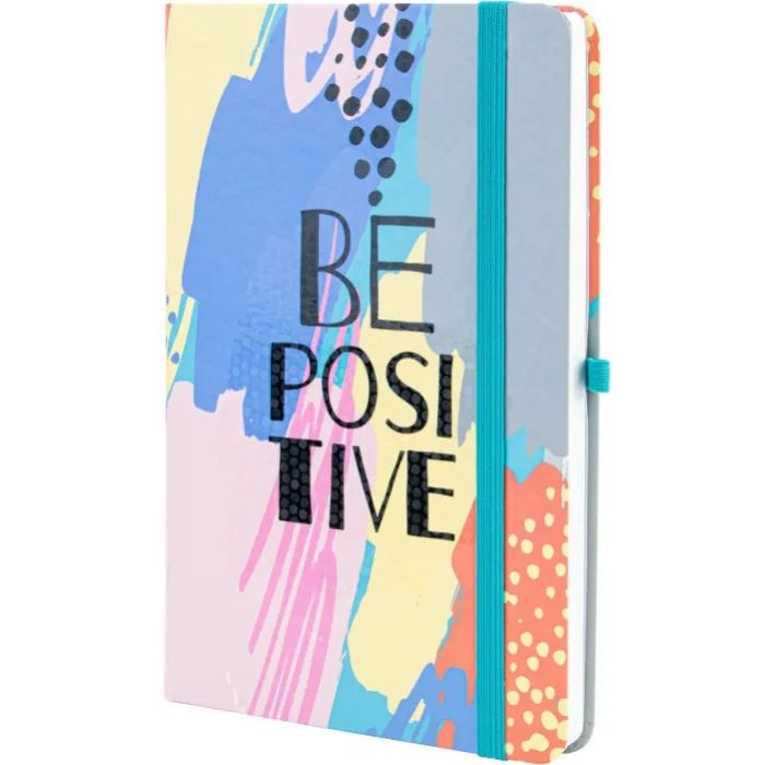 Книга записная Optima Be Positive А5 128 листов линия (O20812-37) изображение 2
