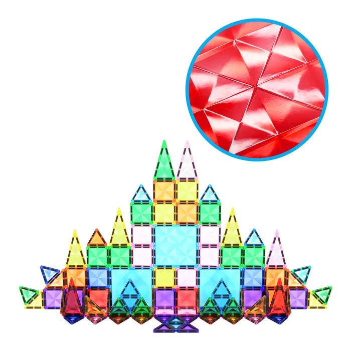 Конструктор Picasso магнітний Tiles Mini Diamond Series Set 100 деталей (817338022327) зображення 2