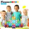 Конструктор Picasso магнітний Tiles Mini Diamond Series Set 100 деталей (817338022327) зображення 6