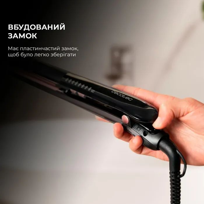 Выпрямитель для волос Cecotec RitualCare 1200 HidraProtect Titanium Ion Touch (CCTC-03405) изображение 10