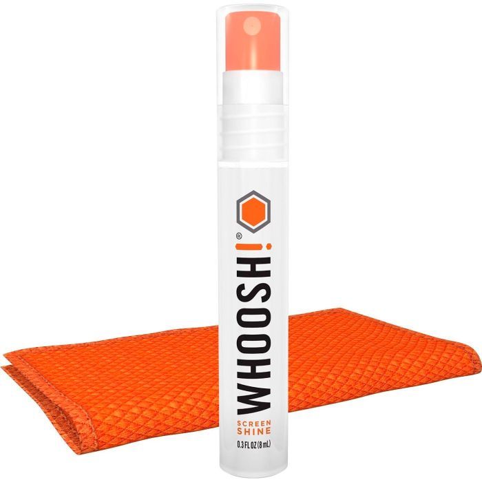 Спрей для очищення Whoosh! Screen Shine POCKET 8ml, microfiber 14x14cm (1FG08ENFR) зображення 2