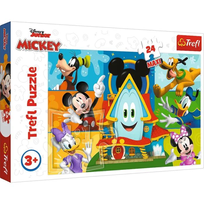Пазл Trefl Maxi Mickey&friends Микки Маус и друзья 24 элемента (5900511143515)