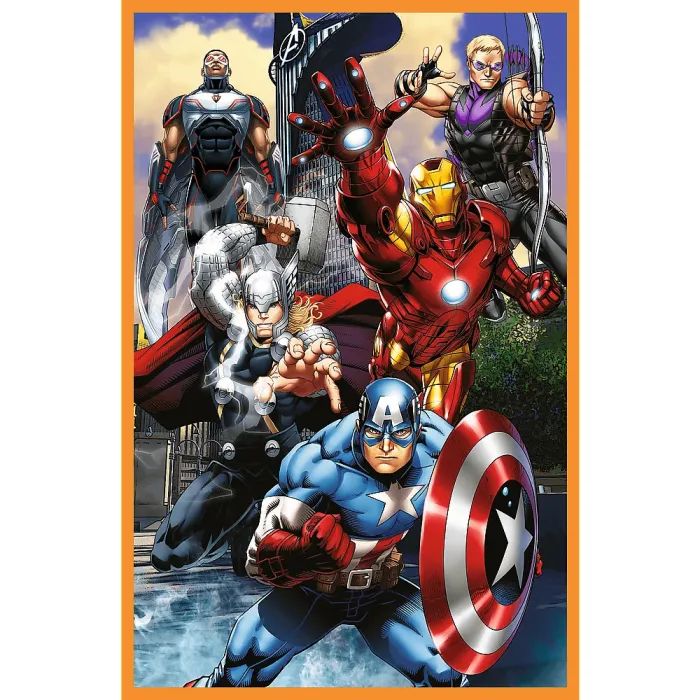 Пазл Trefl The Avengers Дни наполнены действиями 3x80 (5900511348835) изображение 3