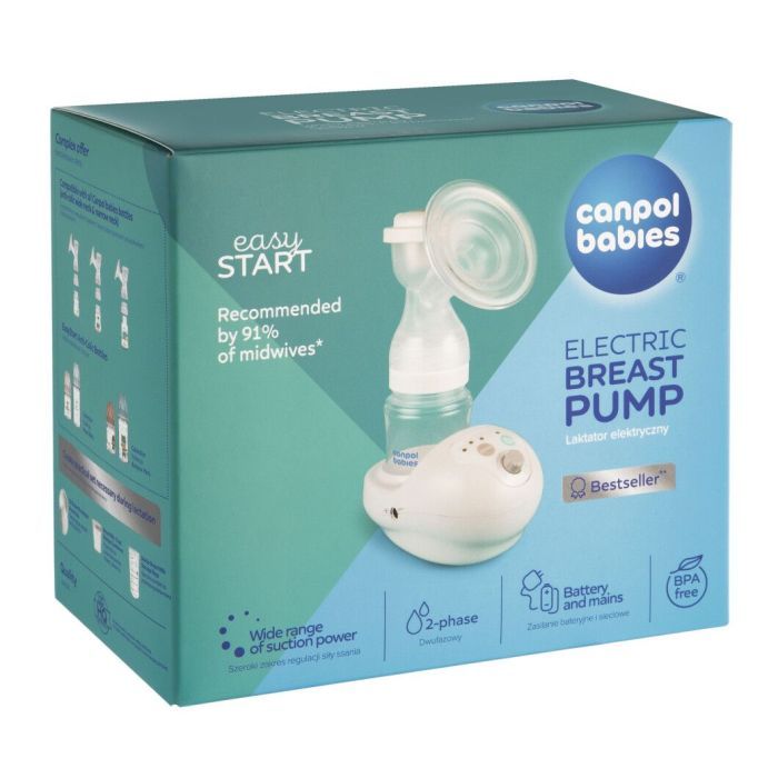 Молоковідсмоктувач Canpol babies електричний EasyStart (12/215) зображення 4