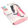 Колготки дитячі Daymod у смужку (D2121027-134G-pink)