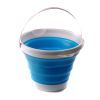 Відро складне СИЛА силіконове 5 л blue (961003)