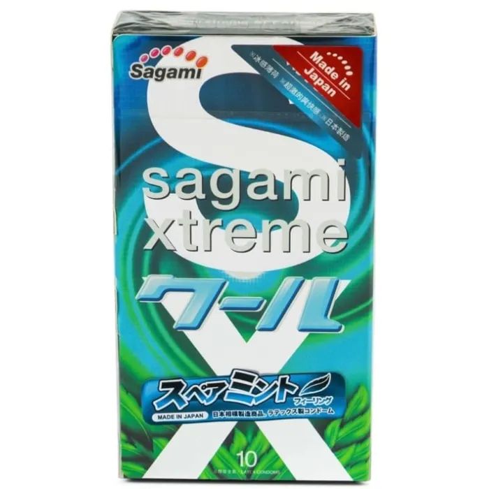 Презервативы Sagami Xtreem Mentol 10 шт. (4974234101405)