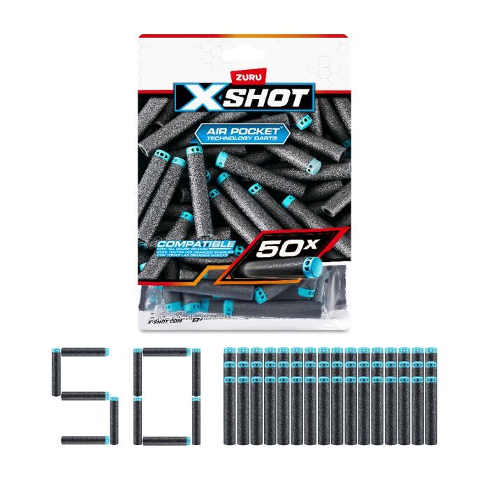 Іграшкова зброя Zuru X-Shot Набір патронів Excel (50 патронів) (36588) зображення 2