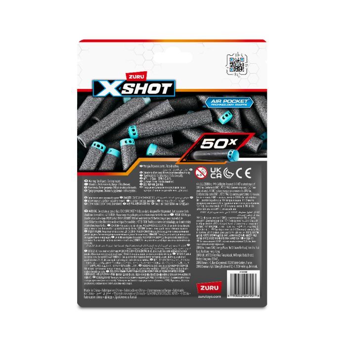 Іграшкова зброя Zuru X-Shot Набір патронів Excel (50 патронів) (36588) зображення 5