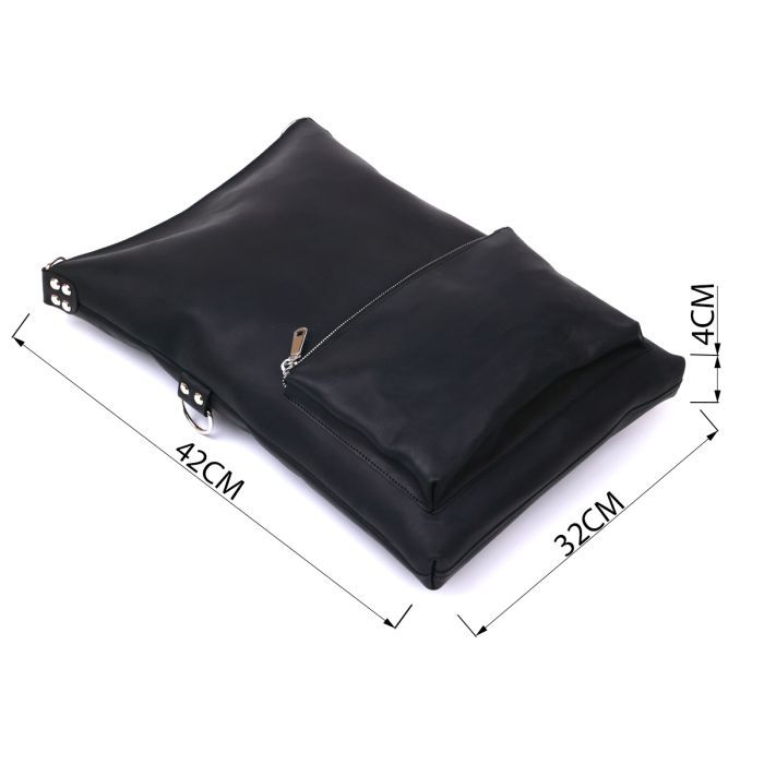 Сумка Shvigel Винтажная Черная (16338) изображение 3