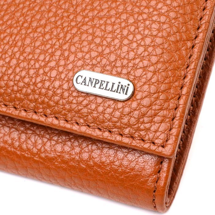 Гаманець Canpellini З натуральної шкіри Коричневий (21712) зображення 6