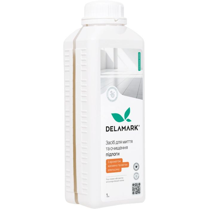 Средство для мытья пола DeLaMark Жасмин и цветок апельсина 1 л (4820152333797)