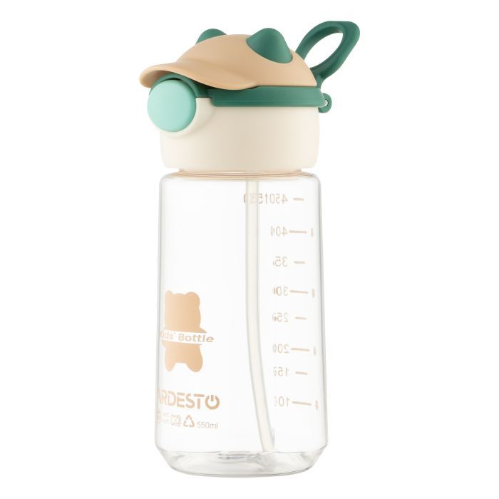 Пляшка для води Ardesto Bear 550мл рожевий (AR2255BB)