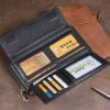 Кошелек ST Leather Кожаный Черный (19292) изображение 9
