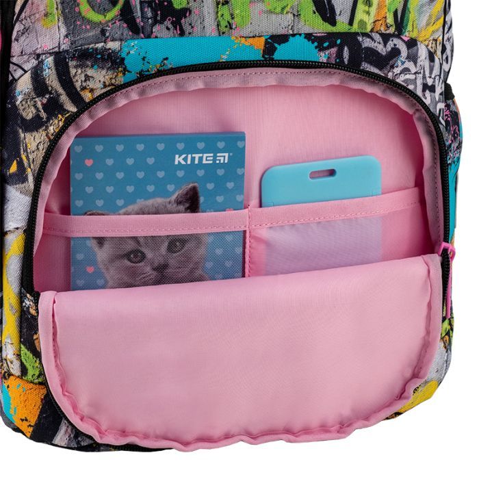 Рюкзак шкільний Kite Education 585 Street Art (K25-585M-3) зображення 10