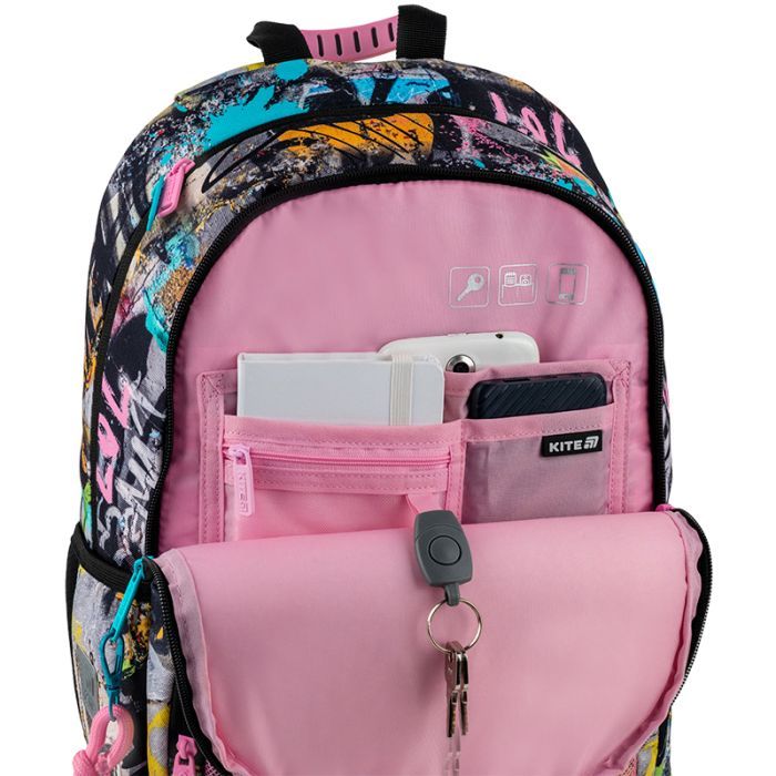 Рюкзак шкільний Kite Education 585 Street Art (K25-585M-3) зображення 12