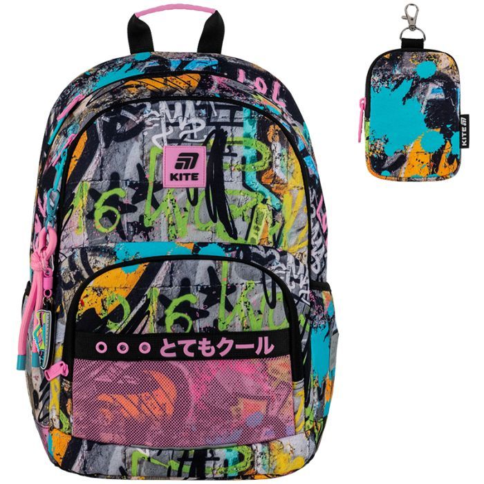 Рюкзак шкільний Kite Education 585 Street Art (K25-585M-3) зображення 3