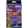 Пластилин Kite Ninja Turtles восковий, 12 кольорів, 200 г (NT25-086)