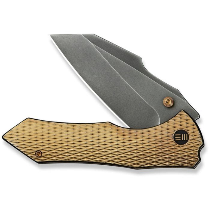 Нож Weknife High-Fin XL, Gold Titanium, Darkwash (WE24010-3) изображение 5
