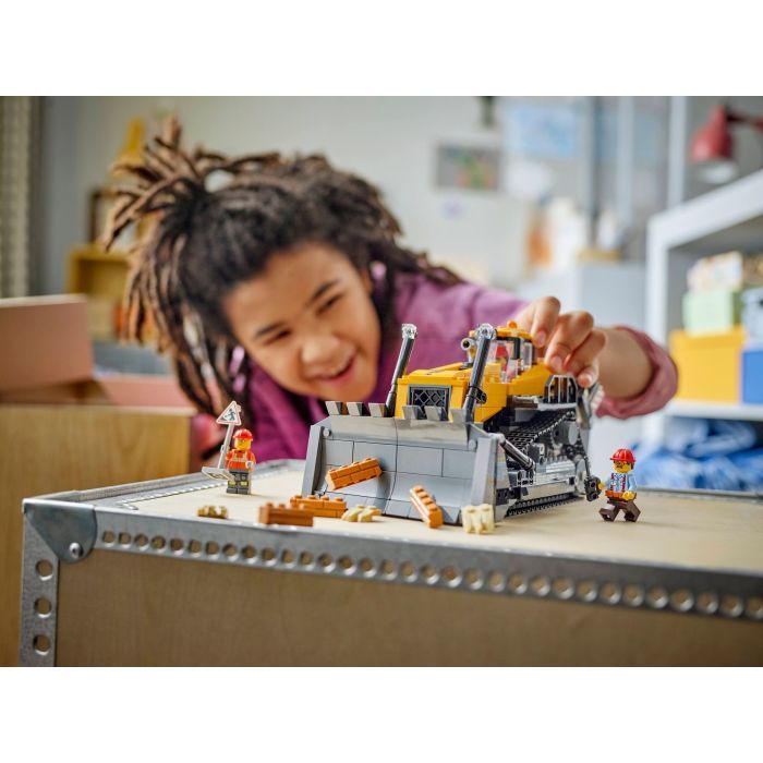 Конструктор LEGO City Жовтий бульдозер (60466) зображення 10