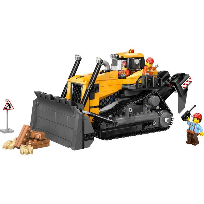 Конструктор LEGO City Жовтий бульдозер (60466) зображення 2