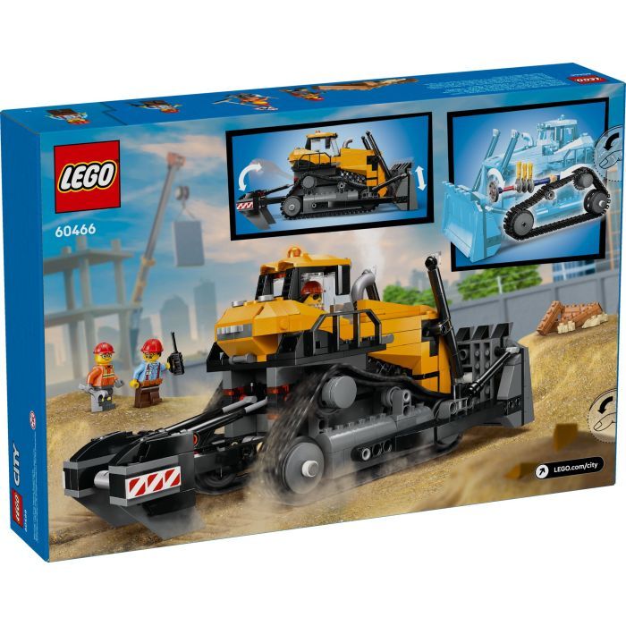 Конструктор LEGO City Жовтий бульдозер (60466) зображення 7