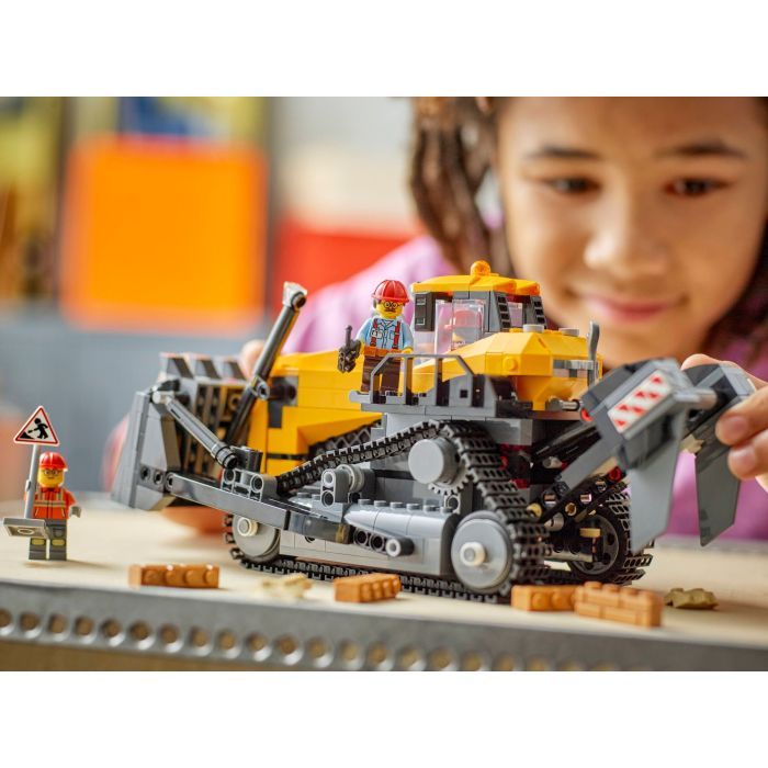 Конструктор LEGO City Жовтий бульдозер (60466) зображення 9