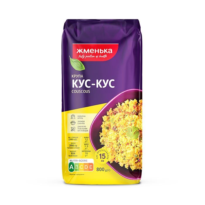 Крупа Жменька Кус-кус пшеничный 800 г (4820152180049)