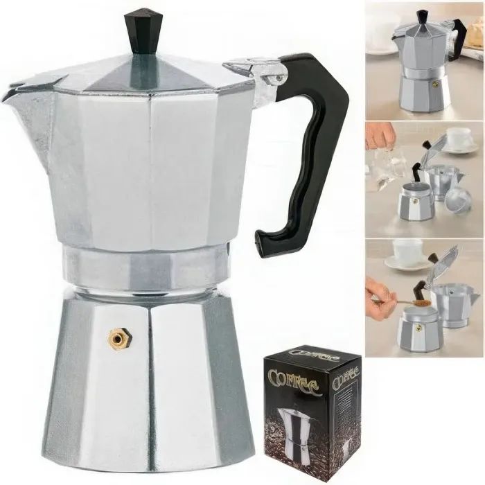 Гейзерная кофеварка Stenson 300 мл 6 чашок (TD00436) изображение 3