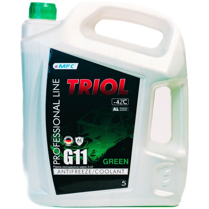 Антифриз МФК TRIOL Professional Green G11 (-42С) 5кг