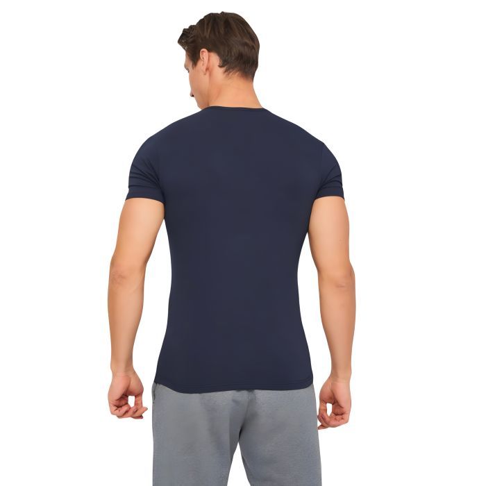 Футболка Kappa T-shirt Mezza Manica Scollo V K1311 Nero чорний XXL (8052394813997) зображення 2