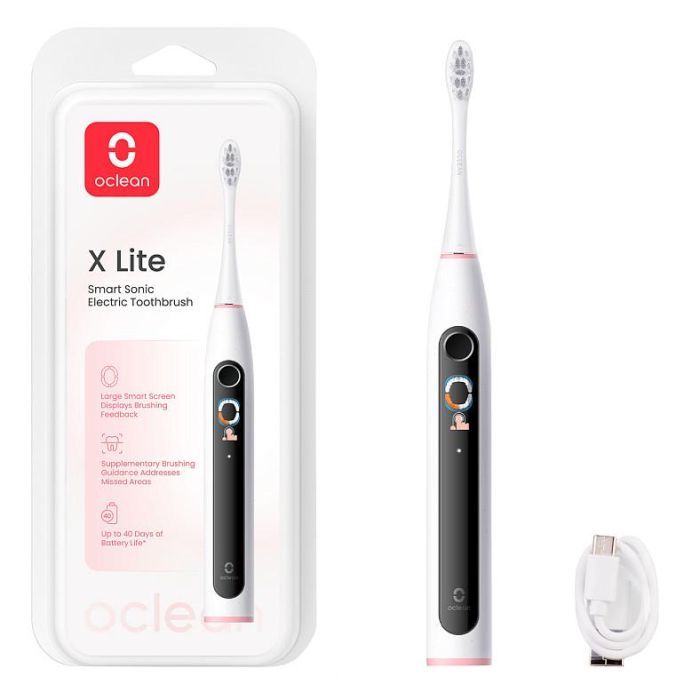 Электрическая зубная щетка Oclean X Lite Grey (6970810555981)