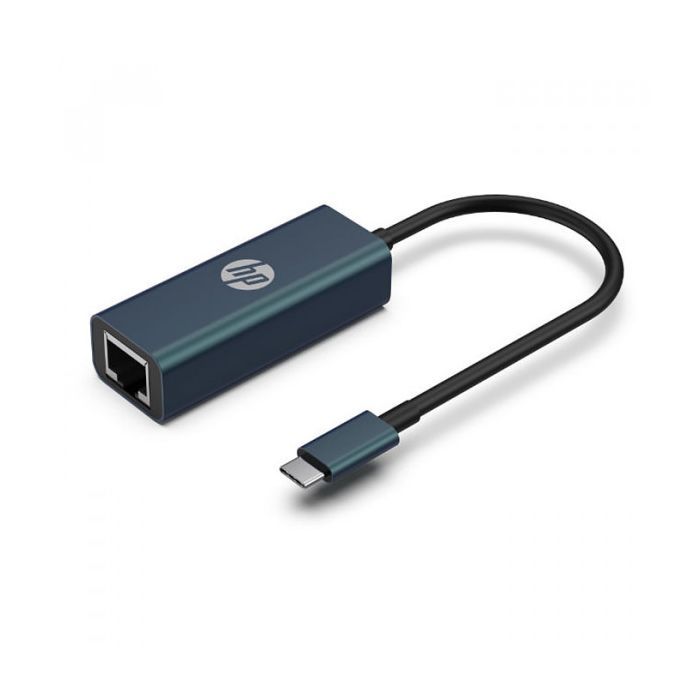 Адаптер USB 3.1 USB-C to RJ45 Ethernet 1000Mbps blue HP (DHC-CT208)